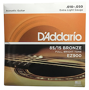 DADDARIO Ez900 Encordado para guitarra acústica 85/15 010-050