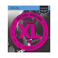 DADDARIO Exl170-5 Encordado Para Bajo 5 Cuerdas Regular Light Niquel 045-130