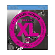 DADDARIO Exl170 Encordado Para Bajo 4 Cuerdas Regular Light Niquel 045-100