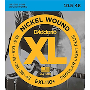 DADDARIO Exl110+ Encordado Para Eléctrica Nickel Entorchado 010.5-48