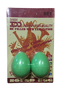 DADI Se-1 Huevos shaker x par ABS varios colores