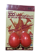 DADI Se-1 Huevos shaker x par ABS varios colores