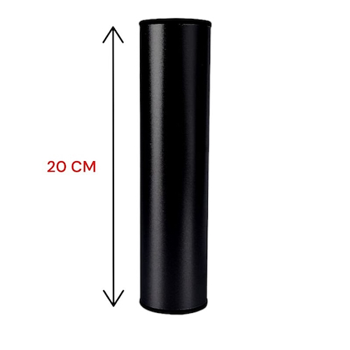 DENVER Flt-msc Shaker metálico color negro 20 cm - $ 8.400