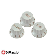 DIMARZIO Dm-2111-wh Perilla strato x3 numerada volumen y tono blanco