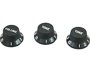 DIMARZIO Dm2111bk Perilla Strato X3 Numerada Volumen Y Tono Negra