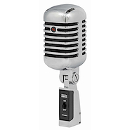 EIKON Dm55v2 Micrófono Dinámico Vintage Cromado Cardioide Oferta!