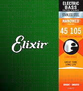ELIXIR 14677 Encordado para bajo 4 cuerdas nanoweb 045-105