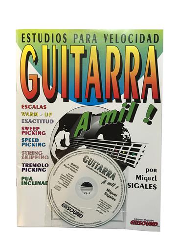 ELLISOUND Sig-001 Guitarra a mil estudios de velocidad de miguel sigales - $ 4.100