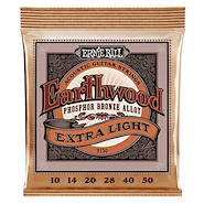 ERNIE BALL P02150 Encordado guitarra acústica earthwood phosphor bronze 010-50