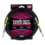 ERNIE BALL P06048 Cable Plug Plug Classic 3 Mts Negro