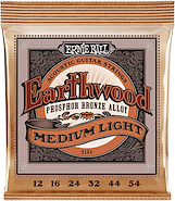 ERNIE BALL P02146 Encordado guitarra acústica earthwood phosphor bronze 012-54