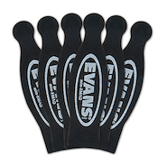 EVANS Min-Emad Dampers Toms Y Redoblantes X 6 Unidades