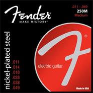 FENDER 250m Encordado para guitarra eléctrica nickel plated 011-049