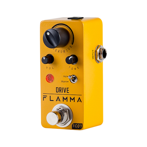 FLAMMA Fc07 Pedal mini overdrive 2 modos: warm - hot - $ 42.500