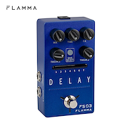 FLAMMA Fs03 Pedal de efecto delay 6 modos+tap tempo+looper