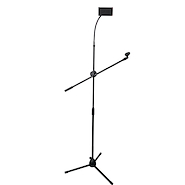 FLANGER Fm-05 Soporte para micrófono y móvil/tablet ajustable reforzado