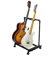 FLANGER Fl-13 Soporte móvil para 3 instrumentos guitarra y bajo