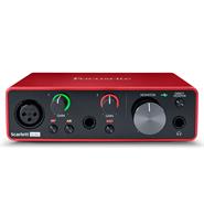 FOCUSRITE Scarlett solo Placa de audio usb 2 entradas 2 salidas 96 khz 3ra gen
