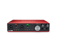 FOCUSRITE Scarlett 8i6 Placa de audio 18 in 6 de salida usb  24 bits 192 khz