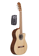 FONSECA 40kec Guitarra clásica con corte eq artec tapa pino abeto laminado