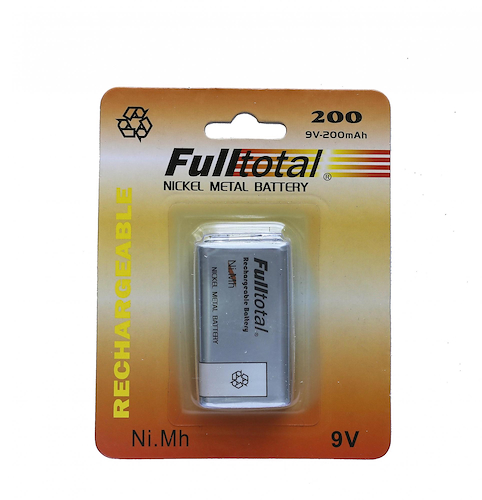 FULLTOTAL 083-3071 Batería recargable 9v 2000 mah nickel - $ 13.300