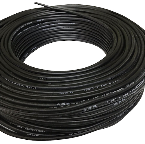 GBR 24cp Cable balanceado xlr dmx 6mm x metro - $ 2.400