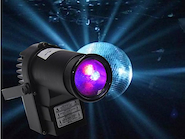 GBR Led Par 36 Spot Led 10W Para Esfera Alta Potencia
