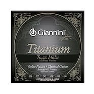 GIANNINI Genwtm Encordado para clásica tension media titanium 85/15