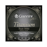 GIANNINI Genwtm Encordado para clásica tensión media titanium 85/15