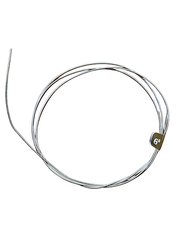 GIANNINI Genwpm.6 Cuerda 6Ta Para Guitarra Clásica Plateada Por Unidad - $ 6.000