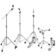 GIBRALTAR 4700pk Set 5 fierros para batería hihat redoblante boom recto pedal