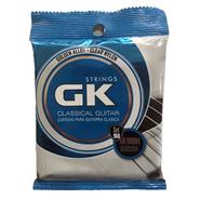 GK 010960 Encordado para guitarra clásica caja azul doradas medium