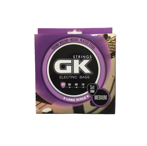 GK 012080 Encordado para bajo 4 cuerdas nickel plated steel 045-105 - $ 19.200