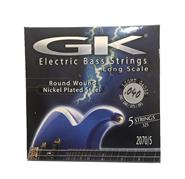 GK 012070/5 Encordado para bajo 5 cuerdas nickel plated 040-125 light