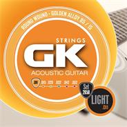 GK 012050 Encordado para guitarra acustica light 011-52