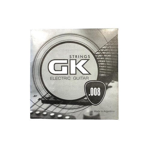 GK 012008/1 Cuerda para guitarra eléctrica nickel 008 - $ 1.200