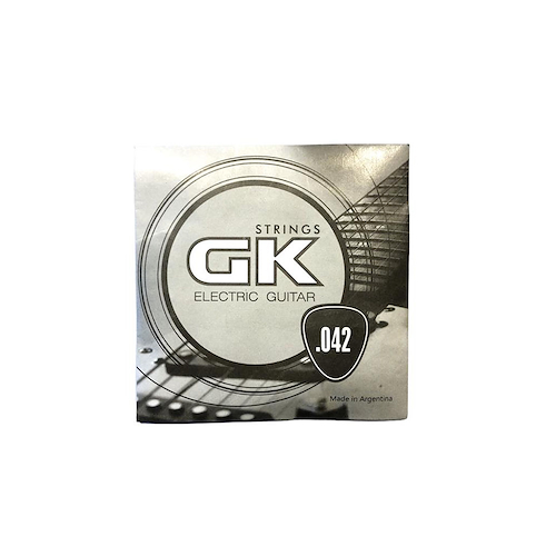 GK 012009/6 Cuerda para guitarra eléctrica nickel 042 - $ 2.100
