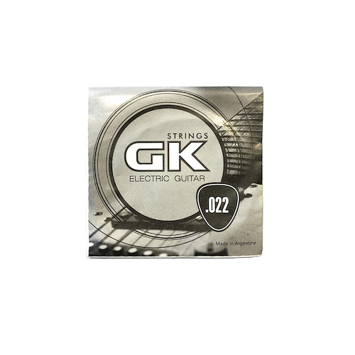 GK 012008/4 Cuerda para guitarra eléctrica nickel 022 - $ 2.100