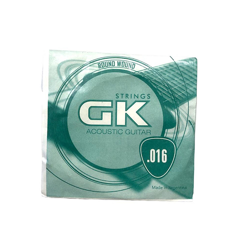 GK 012042 Cuerda para guitarra acústica nickel 016 - $ 1.300