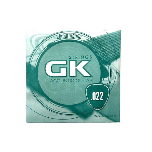 GK 012033 Cuerda para guitarra acústica nickel 022 - $ 2.100