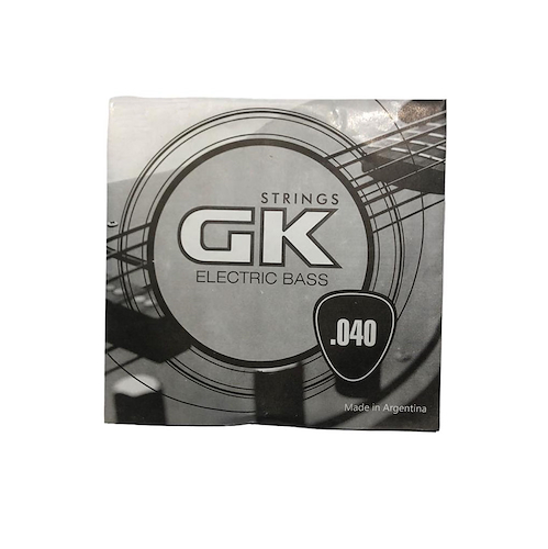 GK 012071 Cuerda para bajo eléctrico nickel 040 - $ 4.400