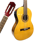 GRACIA M7eq Guitarra clásica estudio superior natural eq 5 banda afinado