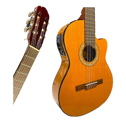 Guitarra Gracia modelo M8 con equializador