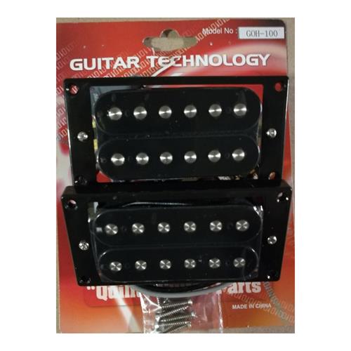 GUITAR TEC Goh100 Bk Micrófono Para Guitarra Doble Bobina X 2 - $ 40.000