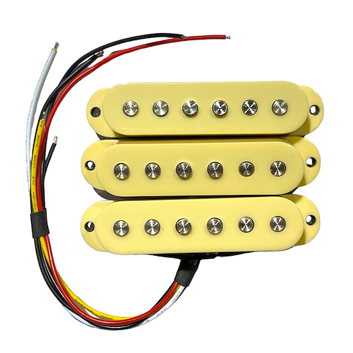 GUITAR TEC Gs01cr Micrófono para guitarra tipo stratocaster x 3 crema - $ 18.500