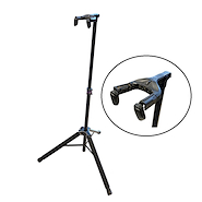 HAMILTON Kb3800g Soporte Para Guitarra Con Traba Automatica Al Apoyar Outlet!