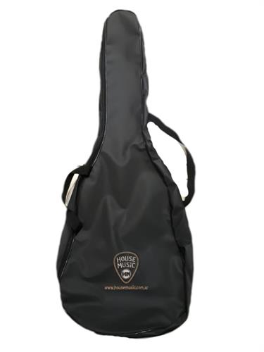 HM 06 Funda para guitarra clásica mediana bandolera tela de avion - $ 14.700