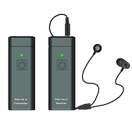 HM Xiao Sistema de monitor inalámbrico con auriculares in-ear Uhf