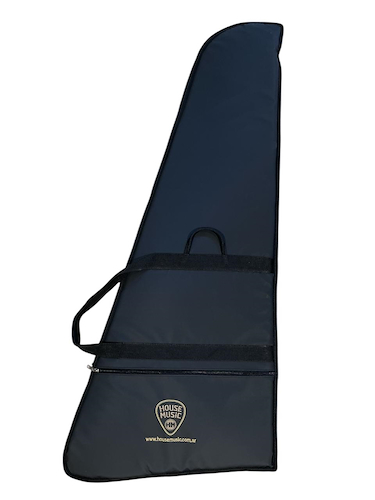 HM 84 Funda Para Guitarra Eléctrica Acolchada Cola Tiburón Oferta! - $ 41.000