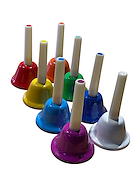 HM Bell Set De 8 Campanas De Mano Sonoras